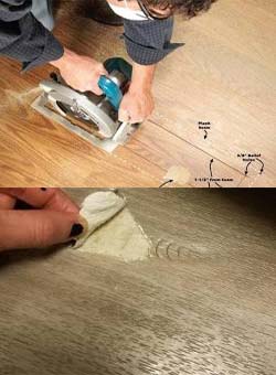 Laminate Floor Repairs Vinyl flooring repairs